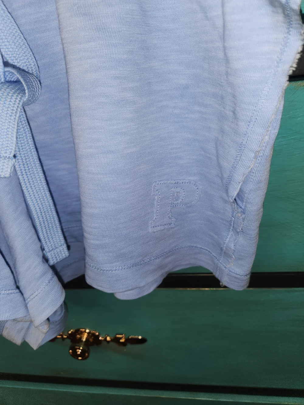 PINK Victoria's Secret Light Blue Women's Hoodie & Shorts Set
